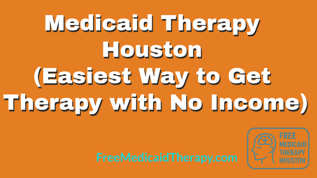 Medicaid Therapy Houston